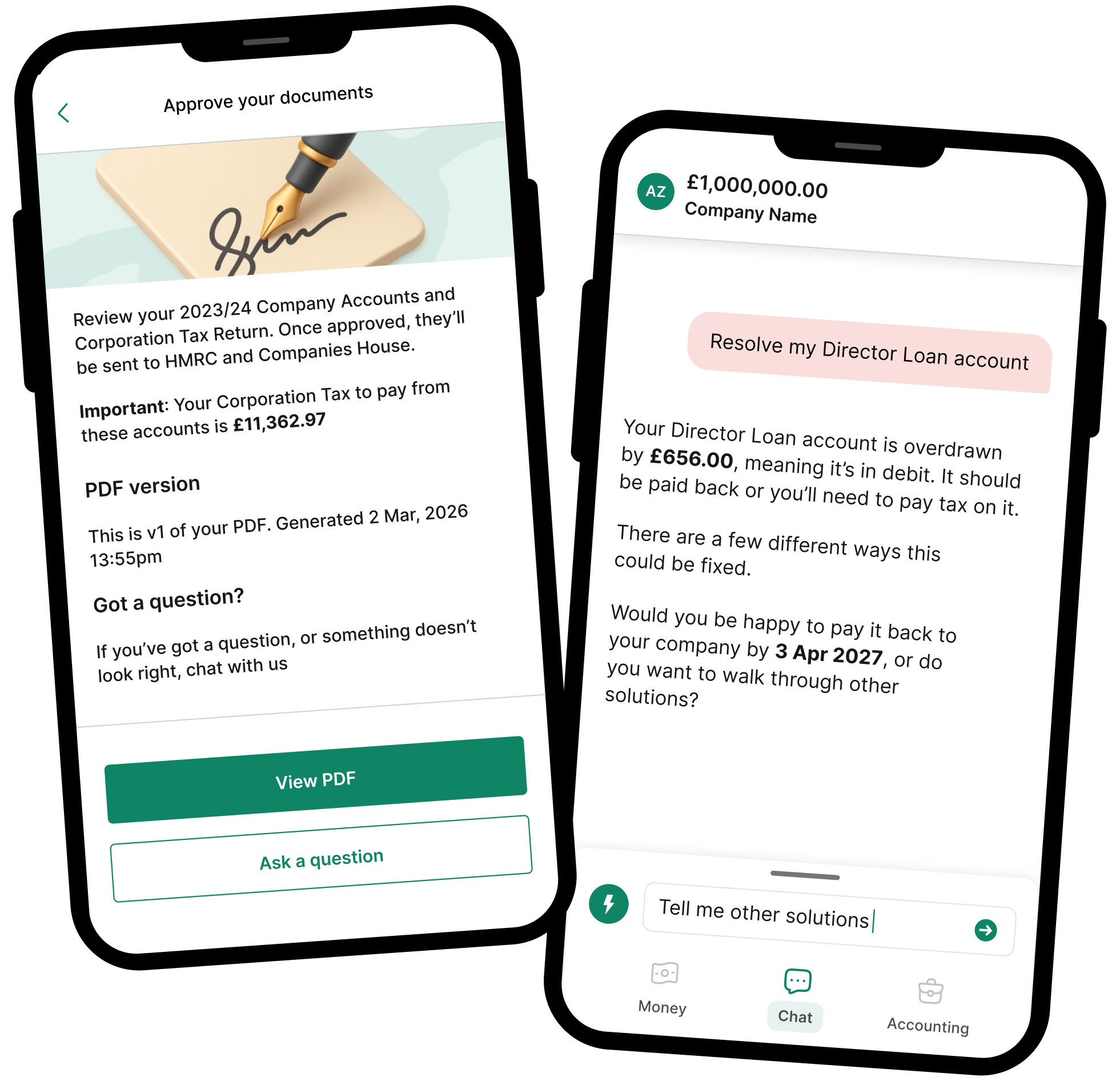 Company Accounts PDF Approval case study preview